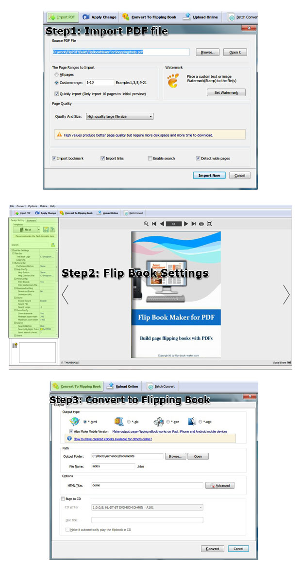 online pdf flip book maker