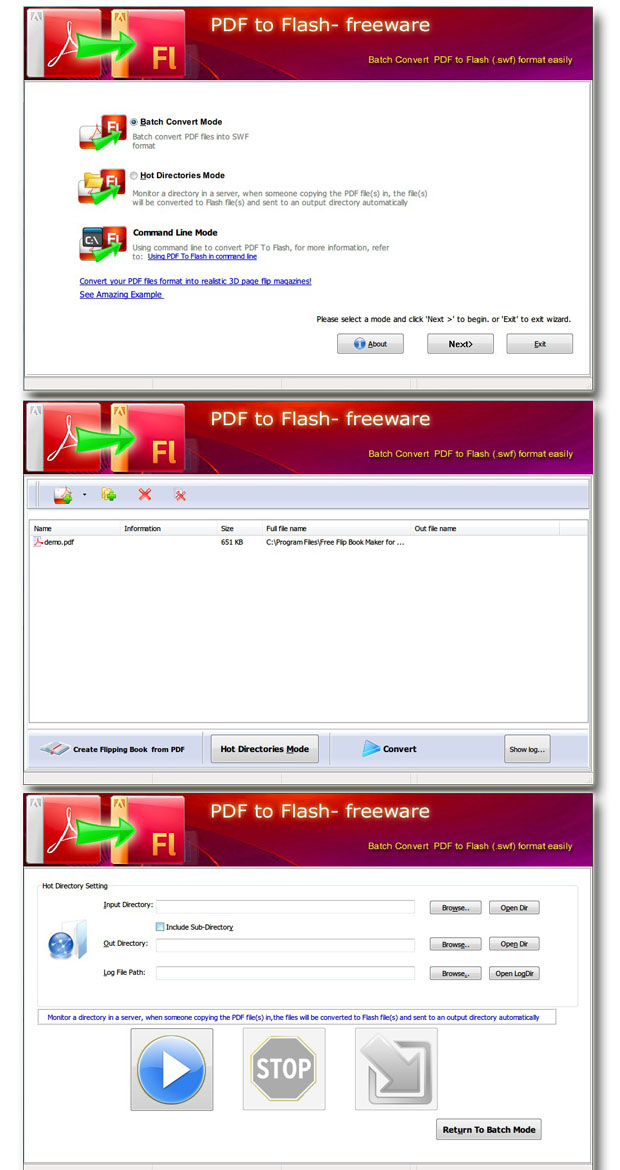 Free Flip Book Maker for PDF screenshot